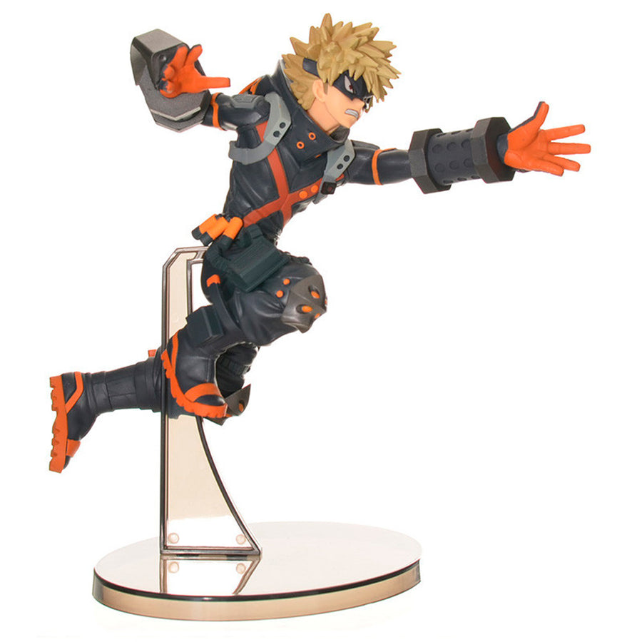 ESTÁTUA BANPRESTO MY HERO ACADEMIA THE MOVIE WORLD HEROES MISSION - KATSUKI BAKUGO