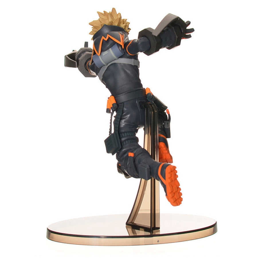 ESTÁTUA BANPRESTO MY HERO ACADEMIA THE MOVIE WORLD HEROES MISSION - KATSUKI BAKUGO