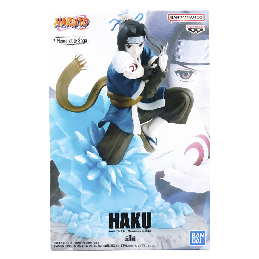 ESTÁTUA BANPRESTO NARUTO MEMORABLE SAGA - HAKU (90563)