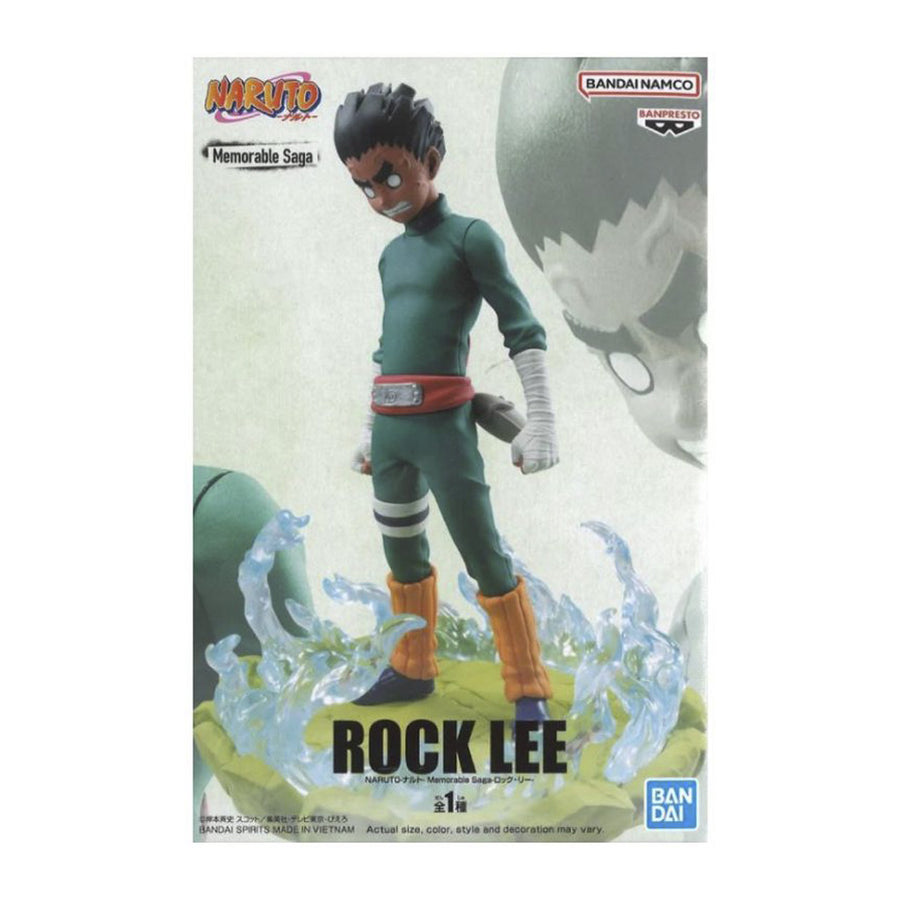 ESTÁTUA BANPRESTO NARUTO MEMORABLE SAGA - ROCK LEE (91775)