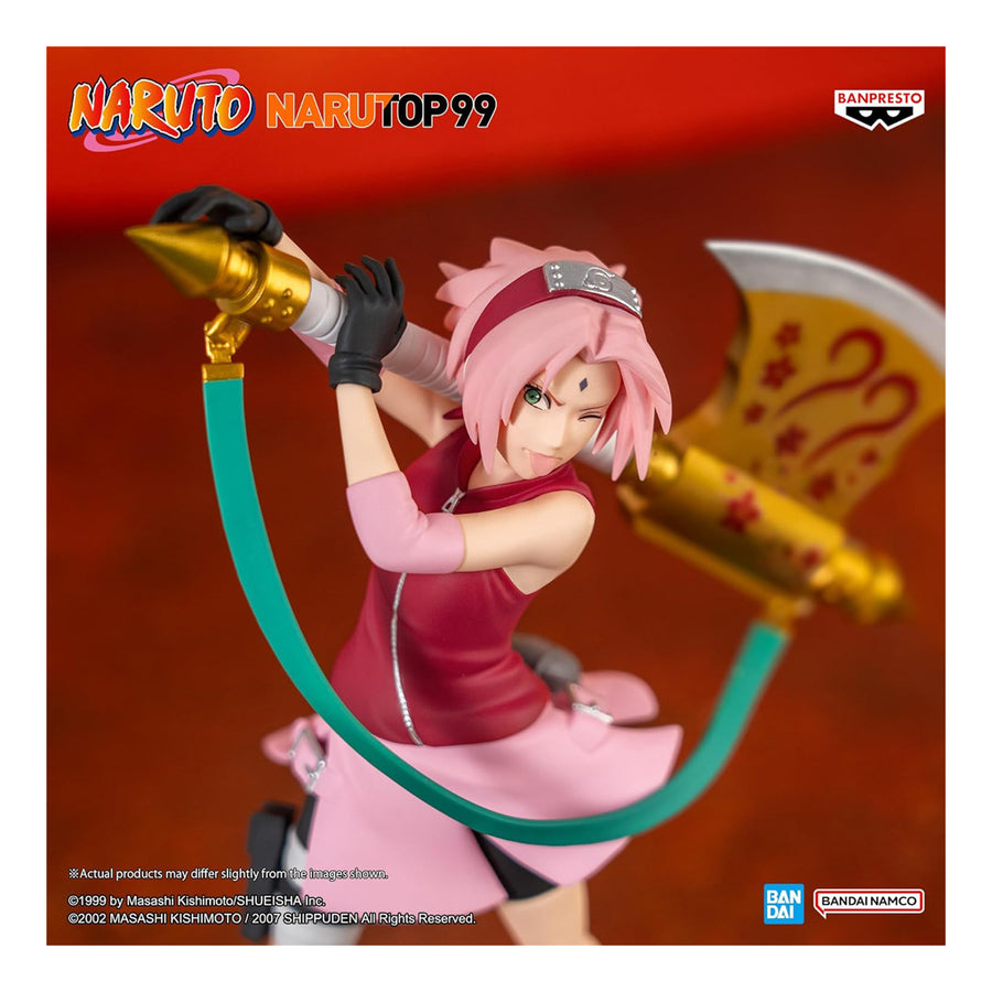 ESTÁTUA BANPRESTO NARUTO NARUTOP99 - HARUNO SAKURA (91782)