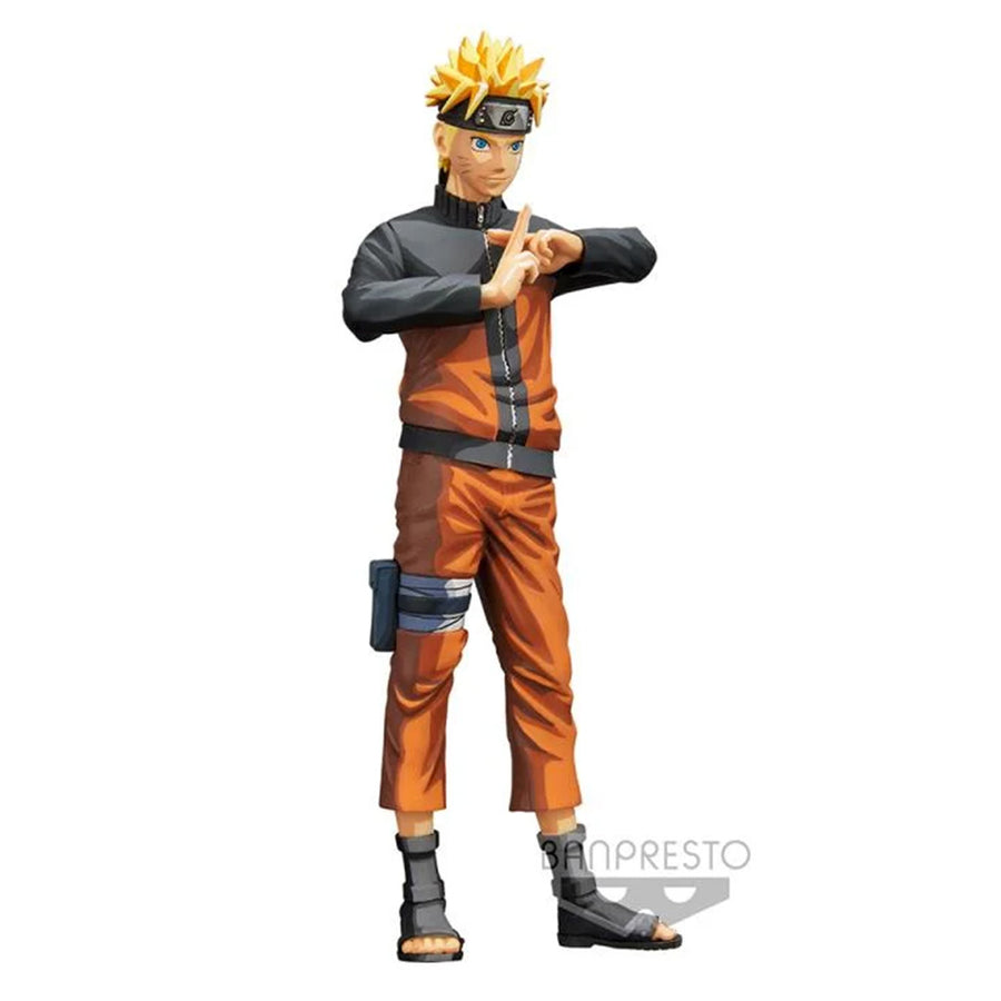 ESTÁTUA BANPRESTO NARUTO SHIPPUDEN GRANDISTA NERO - NARUTO UZUMAKI