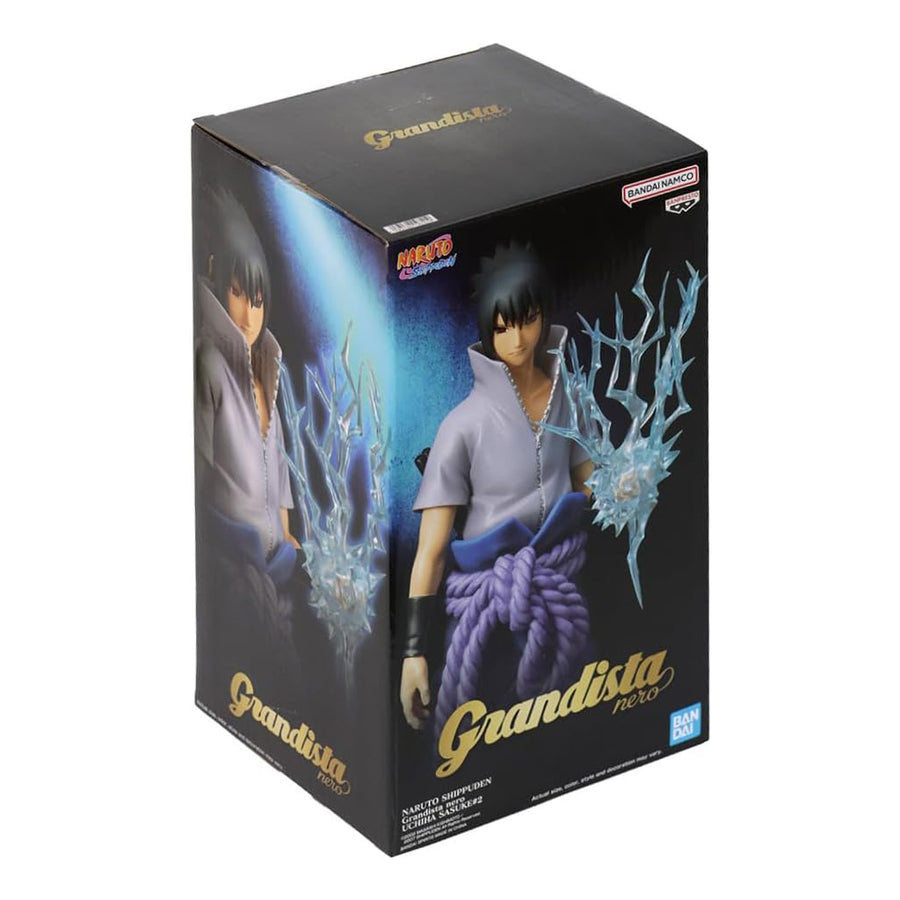 ESTÁTUA BANPRESTO NARUTO SHIPPUDEN GRANDISTA NERO - UCHIHA SASUKE #2 (19741)