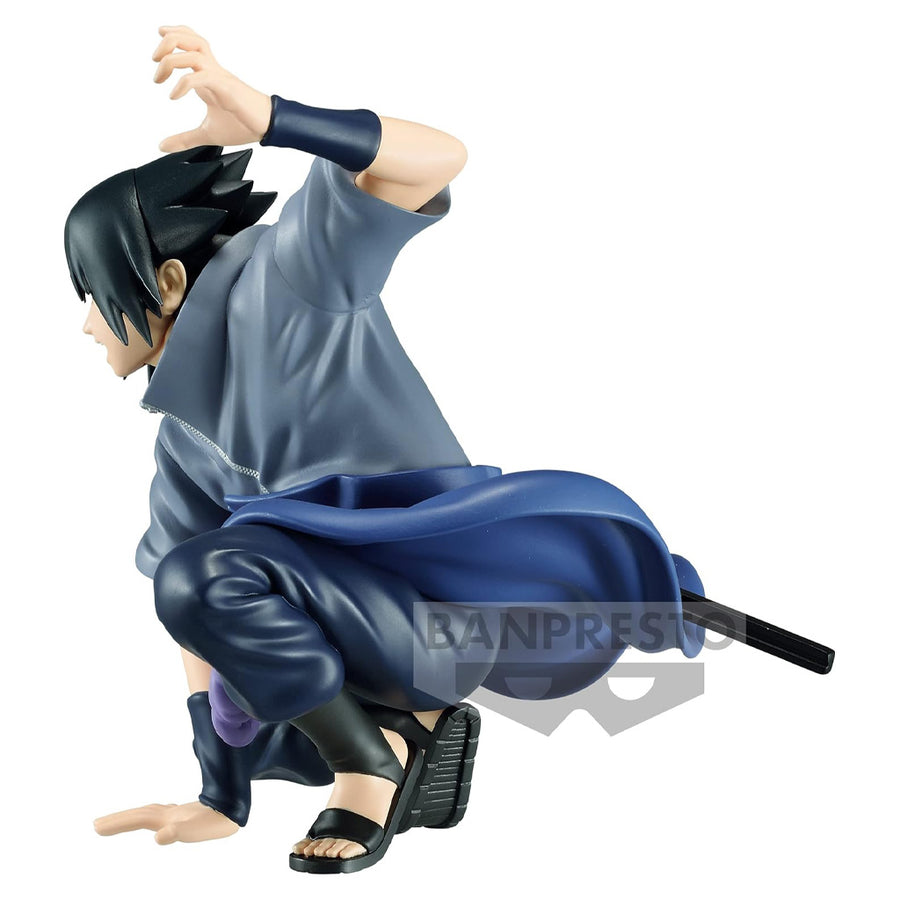 ESTÁTUA BANPRESTO NARUTO SHIPPUDEN PANEL SPECTACLE SPECIAL - UCHIHA SASUKE (ESCURO)