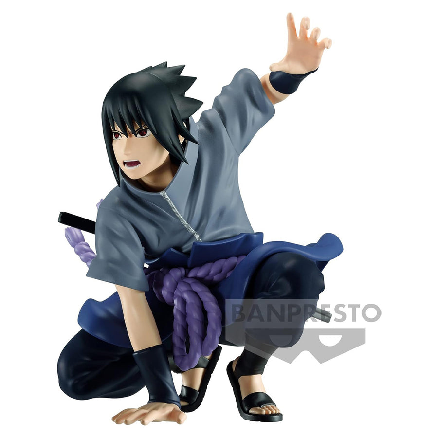 ESTÁTUA BANPRESTO NARUTO SHIPPUDEN PANEL SPECTACLE SPECIAL - UCHIHA SASUKE (ESCURO)