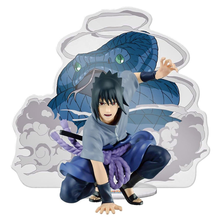 ESTÁTUA BANPRESTO NARUTO SHIPPUDEN PANEL SPECTACLE SPECIAL - UCHIHA SASUKE (92673)