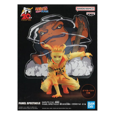 ESTÁTUA BANPRESTO NARUTO SHIPPUDEN PANEL SPECTACLE SPECIAL - UZUMAKI NARUTO (92666)
