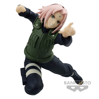 ESTÁTUA BANPRESTO NARUTO SHIPPUDEN VIBRATION STARS - HARUNO SAKURA (88867)