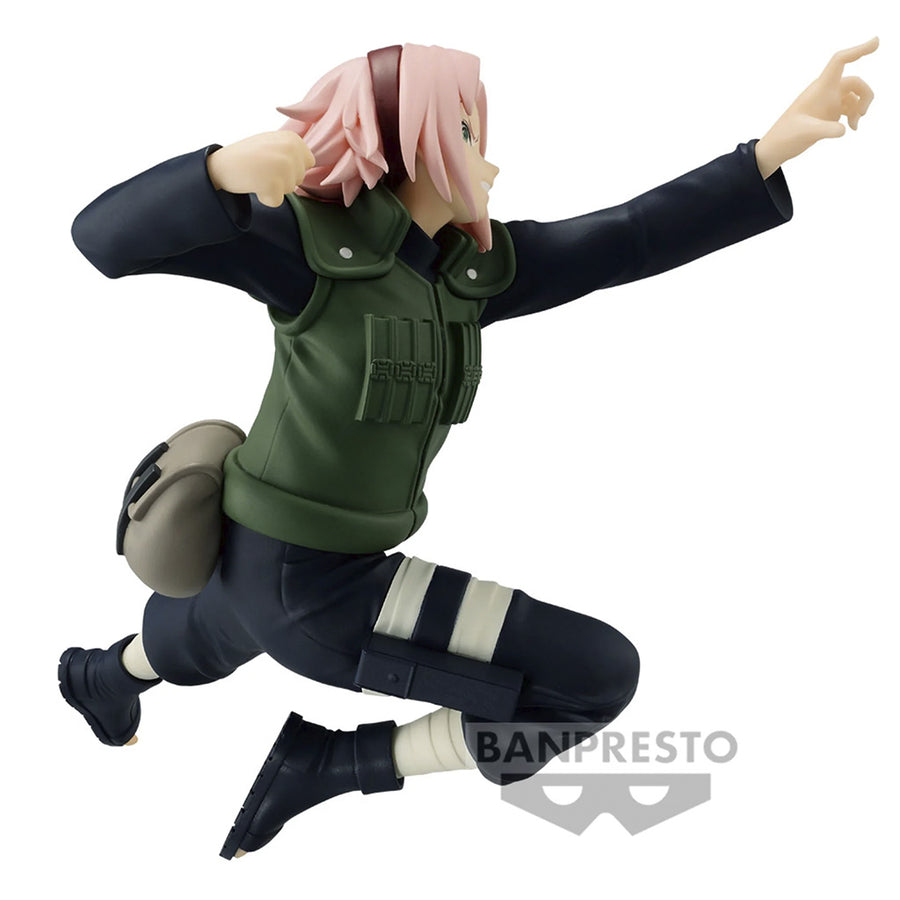 ESTÁTUA BANPRESTO NARUTO SHIPPUDEN VIBRATION STARS - HARUNO SAKURA (88867)