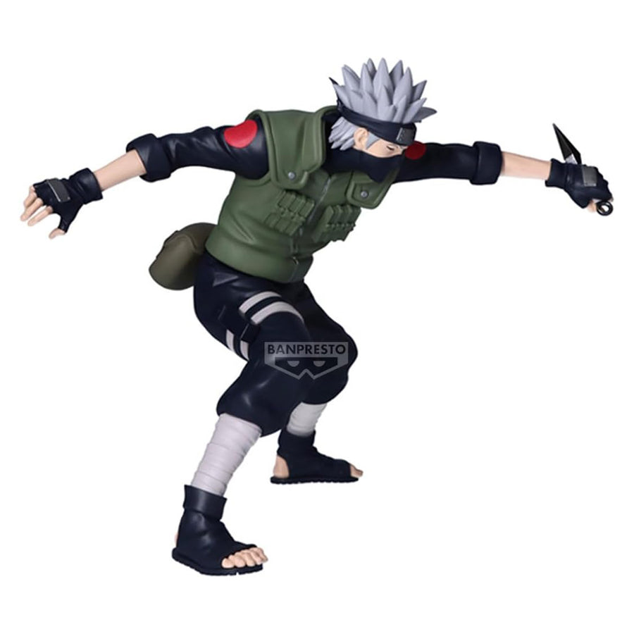 ESTÁTUA BANPRESTO NARUTO SHIPPUDEN VIBRATION STARS - HATAKE KAKASHI (6670)