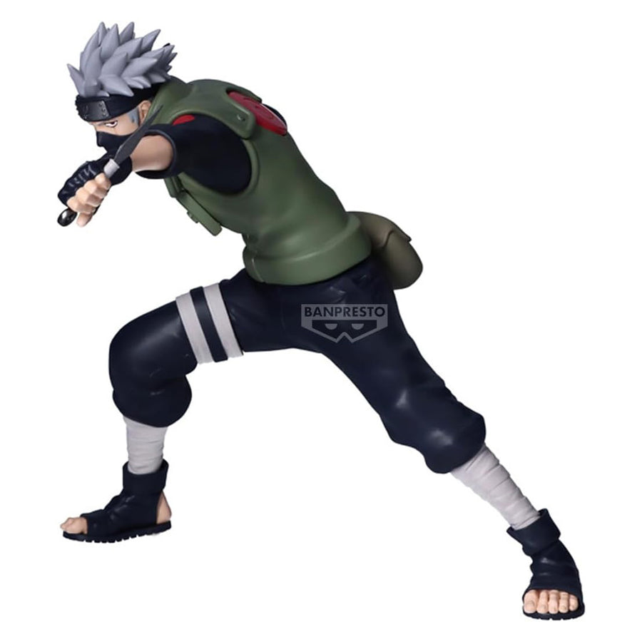 ESTÁTUA BANPRESTO NARUTO SHIPPUDEN VIBRATION STARS - HATAKE KAKASHI (6670)
