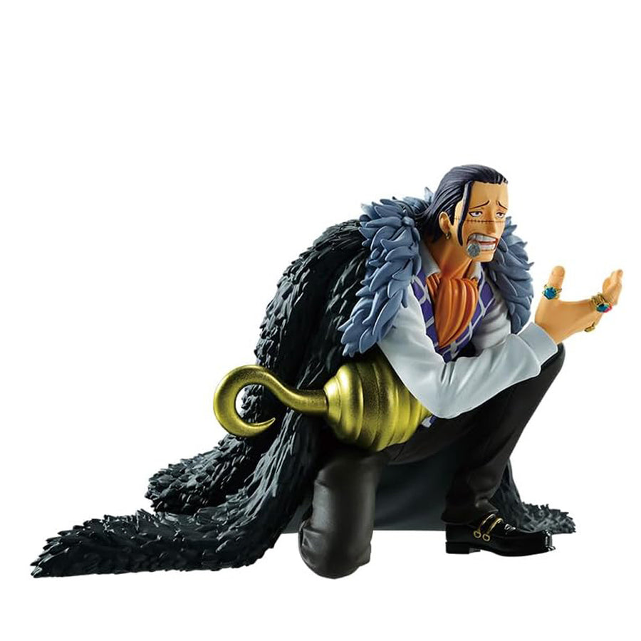 ESTÁTUA BANPRESTO ONE PIECE BATTLE RECORD COLLECTION - CROCODILE (93014)