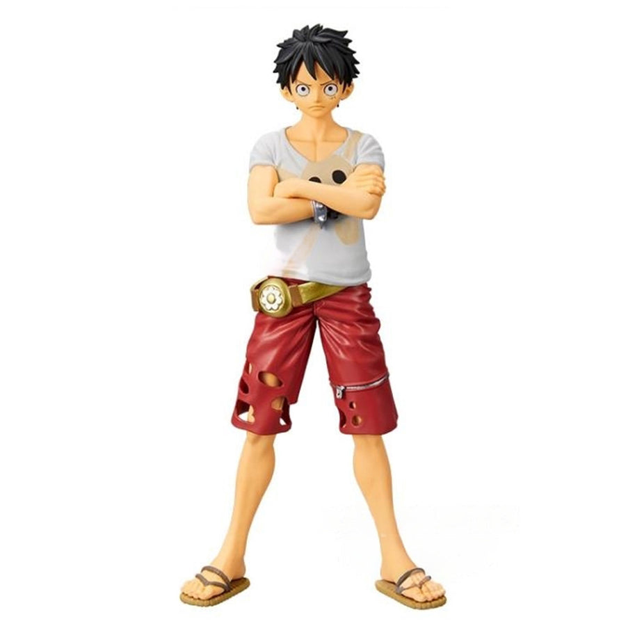 ESTÁTUA BANPRESTO ONE PIECE DXF GRANDLINE VOL 6 - MONKEY D. LUFFY (Filme Red) 19064