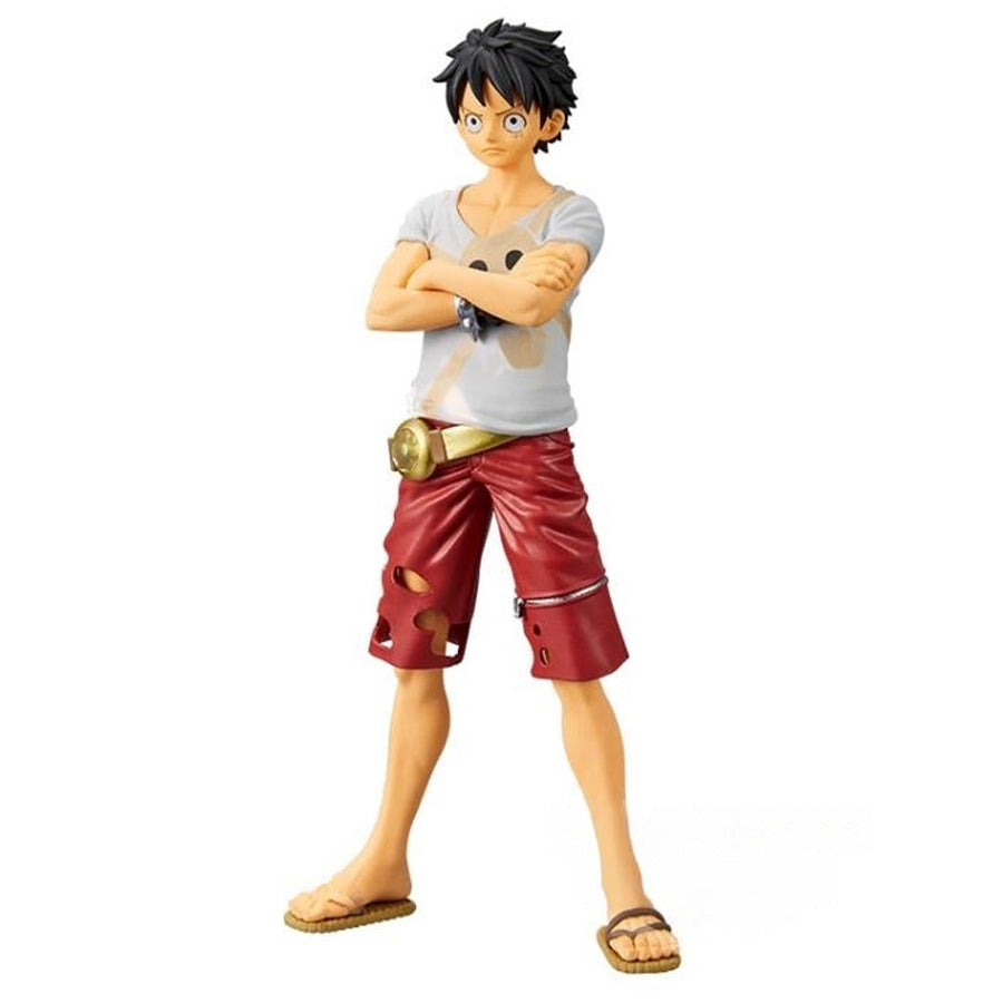 ESTÁTUA BANPRESTO ONE PIECE DXF GRANDLINE VOL 6 - MONKEY D. LUFFY (Filme Red) 19064