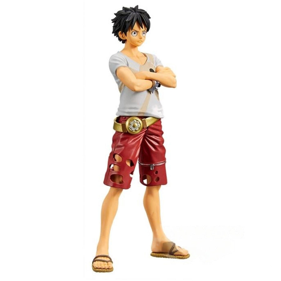 ESTÁTUA BANPRESTO ONE PIECE DXF GRANDLINE VOL 6 - MONKEY D. LUFFY (Filme Red) 19064
