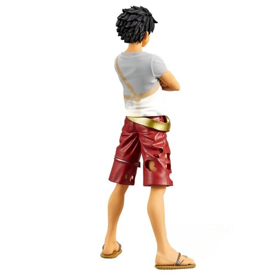 ESTÁTUA BANPRESTO ONE PIECE DXF GRANDLINE VOL 6 - MONKEY D. LUFFY (Filme Red) 19064