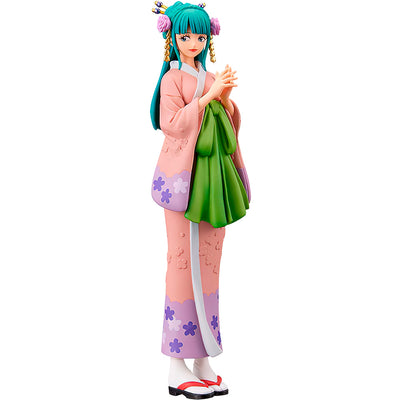 ESTÁTUA BANPRESTO ONE PIECE DXF THE GRANDLINE LADY WANOKUNI VOL.4 - KOZUKI HIYORI