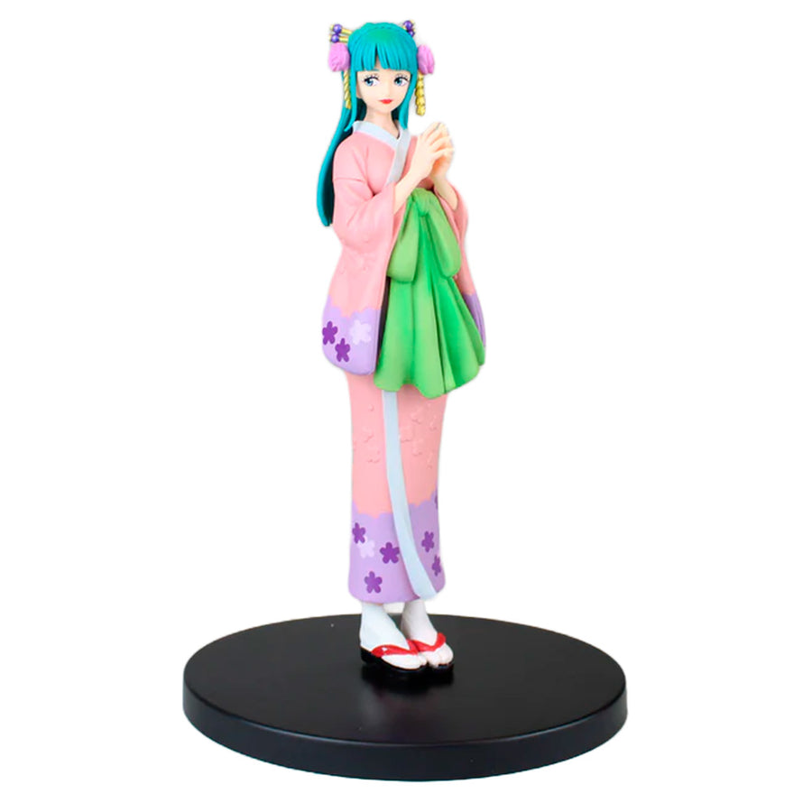 ESTÁTUA BANPRESTO ONE PIECE DXF THE GRANDLINE LADY WANOKUNI VOL.4 - KOZUKI HIYORI