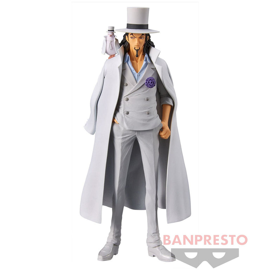 ESTÁTUA BANPRESTO ONE PIECE DXF THE GRANDLINE MEN VOL.23 - ROB LUCCI (19491)