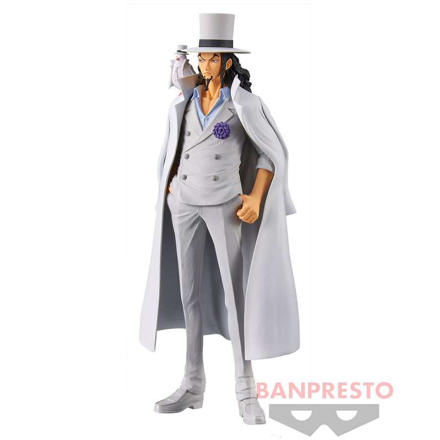 ESTÁTUA BANPRESTO ONE PIECE DXF THE GRANDLINE MEN VOL.23 - ROB LUCCI (19491)
