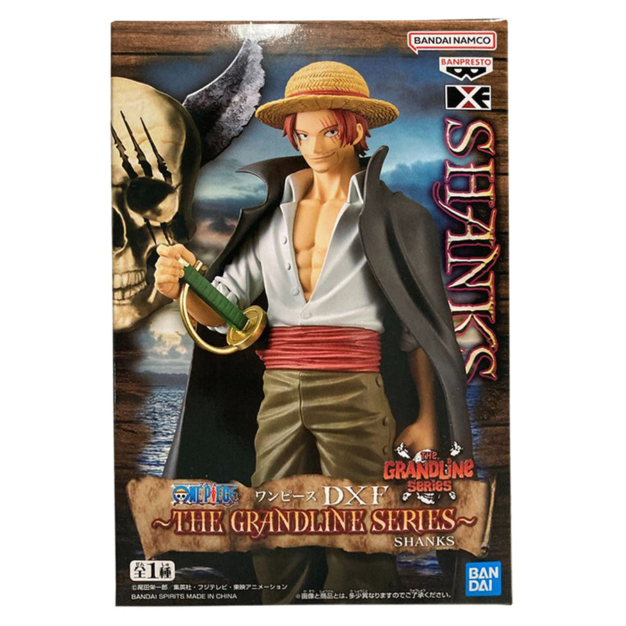 ESTÁTUA BANPRESTO ONE PIECE DXF THE GRANDLINE SERIES DXF - SHANKS (86054)