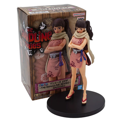 ESTÁTUA BANPRESTO ONE PIECE DXF THE GRANDLINE SERIES: WANOKUNI - SHINOBU (88904)