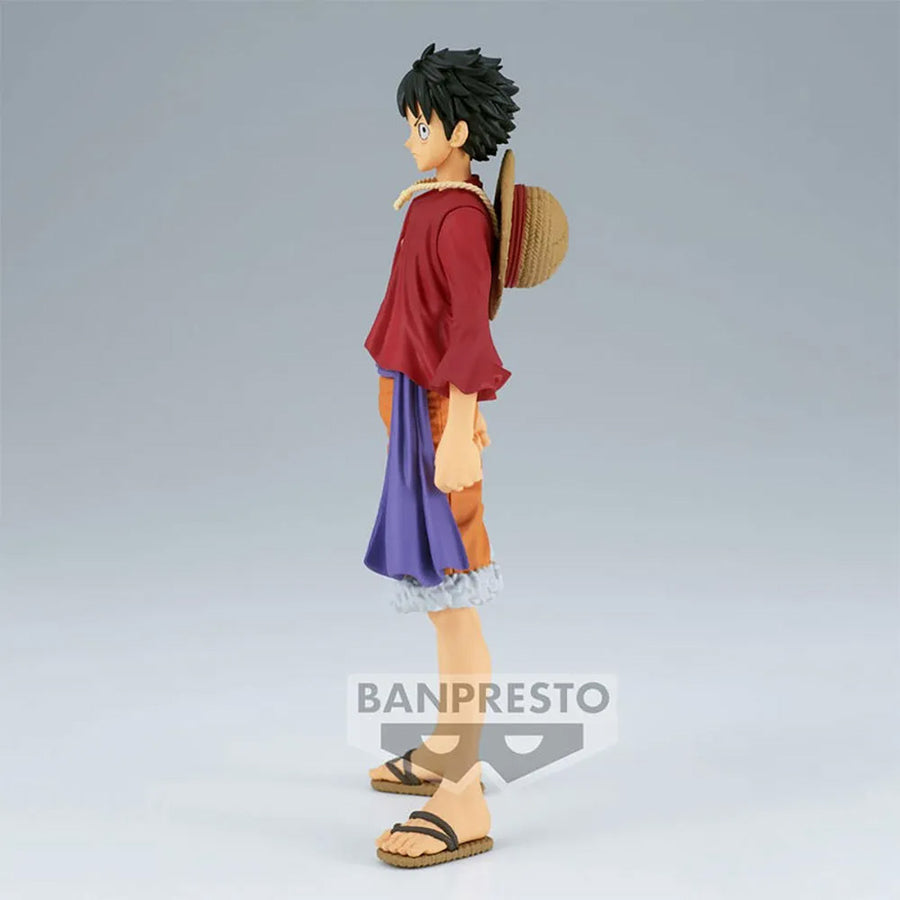 ESTÁTUA BANPRESTO ONE PIECE DXF THE GRANDLINE SERIES: WANOKUNI VOL.24 - MONKEY D. LUFFY (95965)