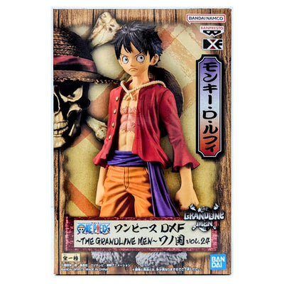 ESTÁTUA BANPRESTO ONE PIECE DXF THE GRANDLINE SERIES: WANOKUNI VOL.24 - MONKEY D. LUFFY (95965)