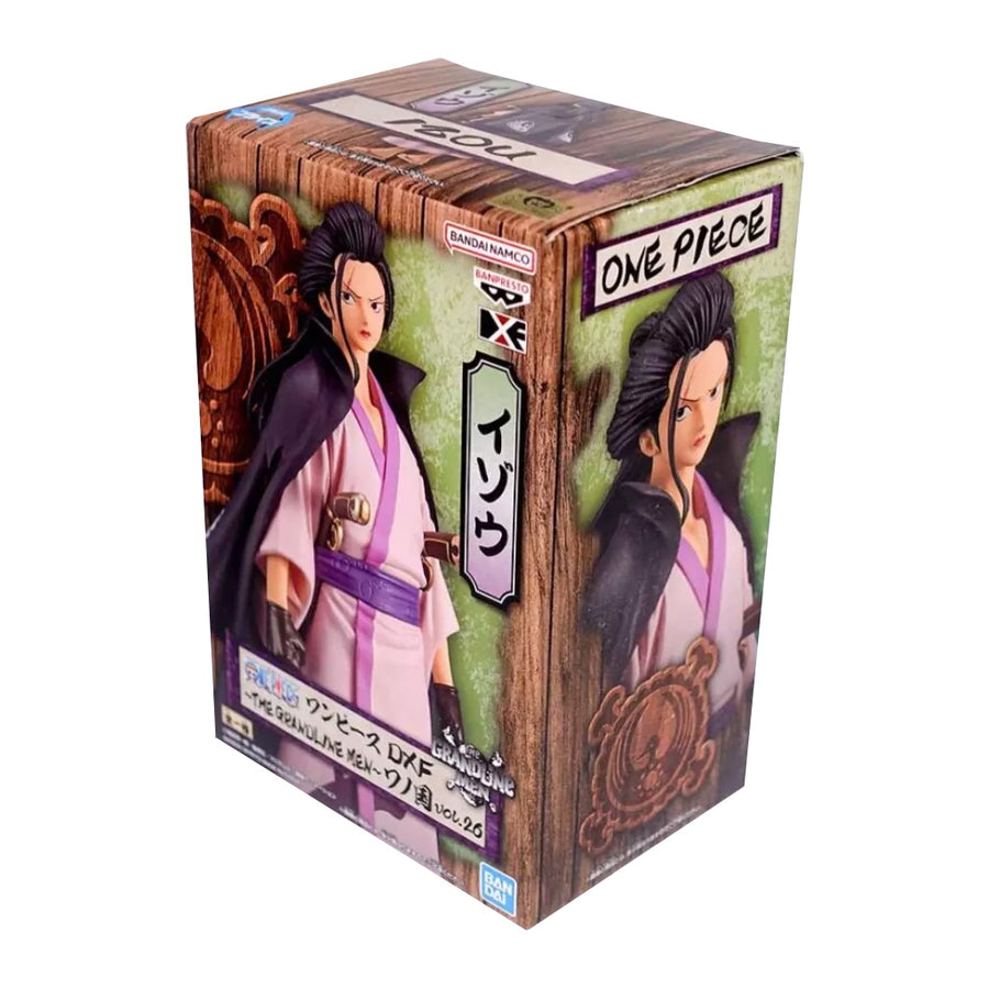 ESTÁTUA BANPRESTO ONE PIECE DXF THE GRANDLINE SERIES: WANOKUNI VOL.26 - IZOU (98331)