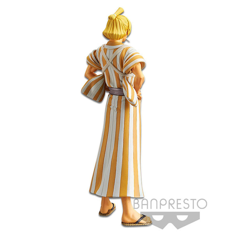 ESTÁTUA BANPRESTO ONE PIECE DXF THE GRANDLINE VOL.5 - SANJI
