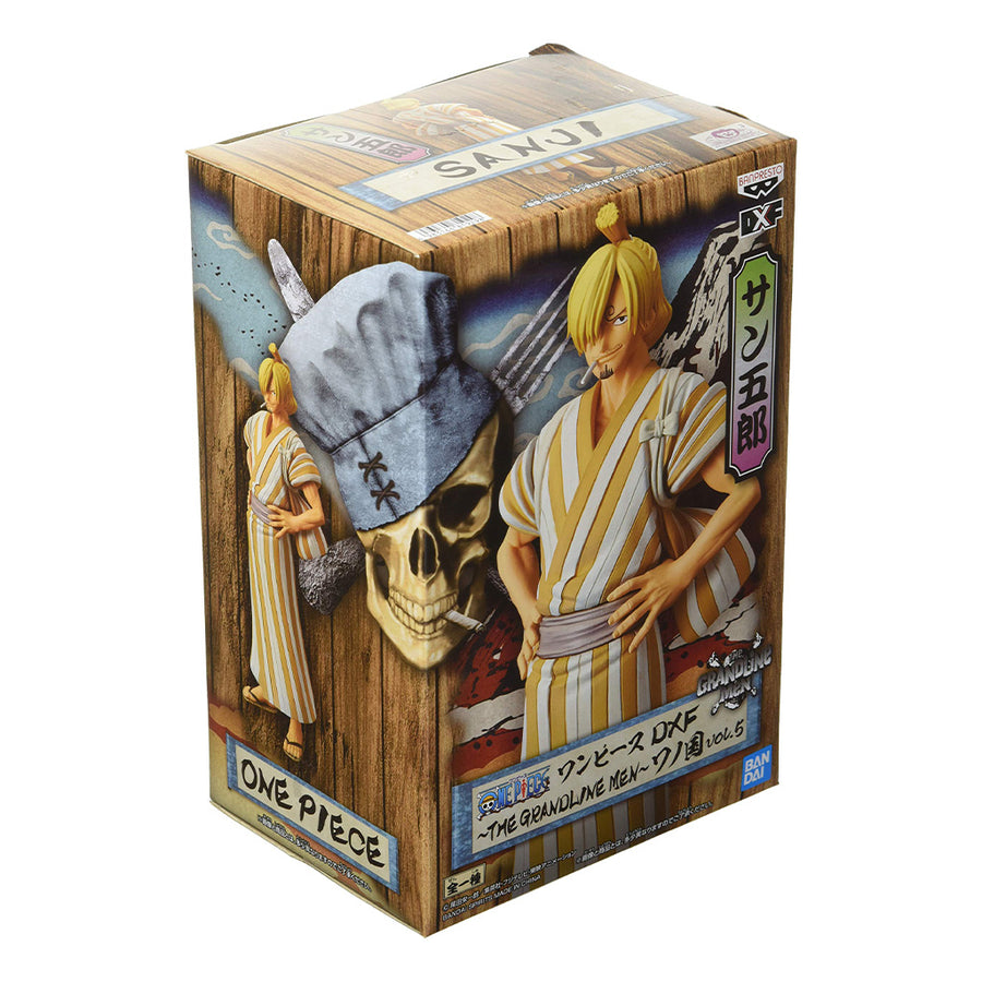 ESTÁTUA BANPRESTO ONE PIECE DXF THE GRANDLINE VOL.5 - SANJI