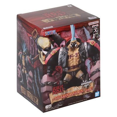 ESTÁTUA BANPRESTO ONE PIECE FILM RED DXF THE GRANDLINE MEN VOL.12 - FRANKY (19494)