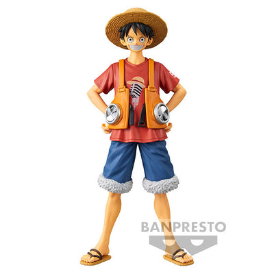 ESTÁTUA BANPRESTO ONE PIECE FILM: RED THE GRANDLINE MEN DXF VOL.1 - LUFFY (88608)