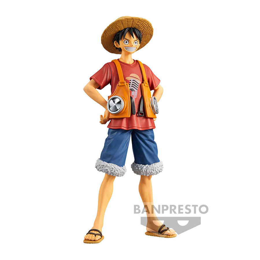 ESTÁTUA BANPRESTO ONE PIECE FILM: RED THE GRANDLINE MEN DXF VOL.1 - LUFFY (88608)