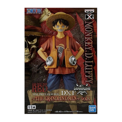 ESTÁTUA BANPRESTO ONE PIECE FILM: RED THE GRANDLINE MEN DXF VOL.1 - LUFFY (88608)