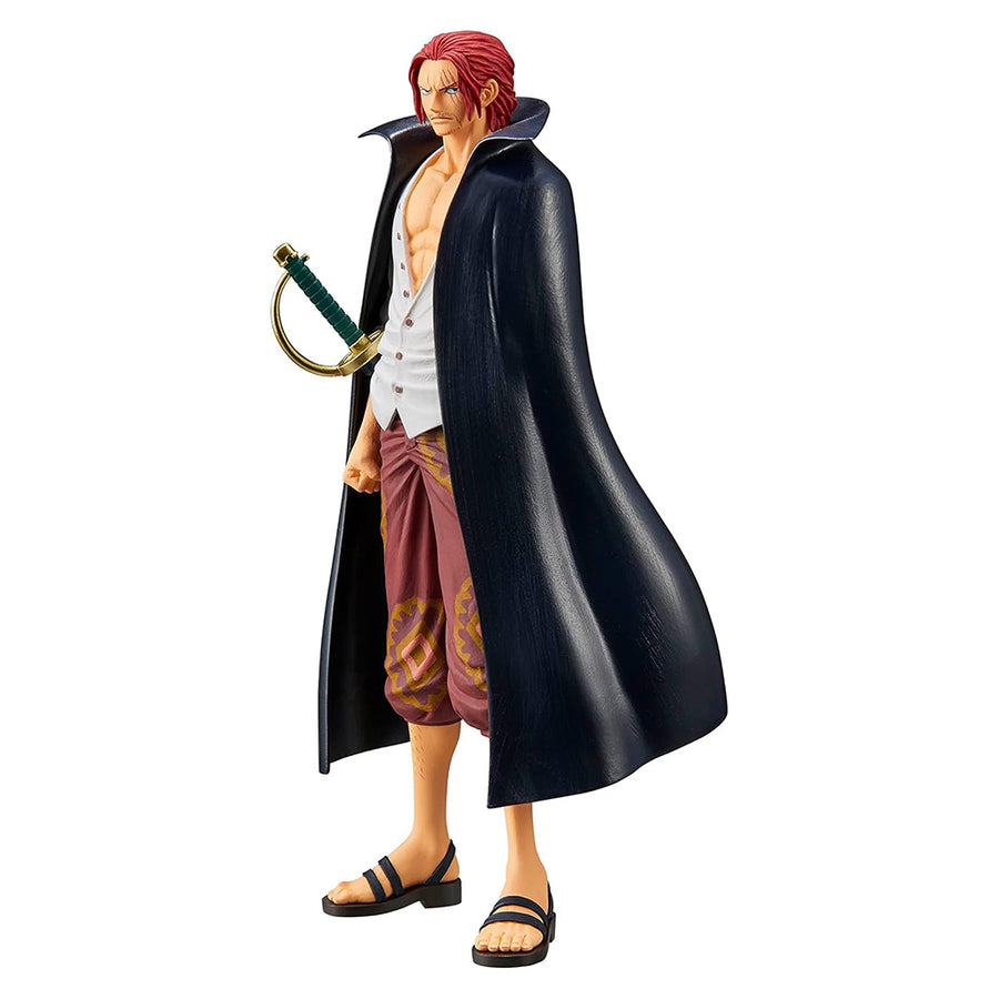 ESTÁTUA BANPRESTO ONE PIECE FILM: RED THE GRANDLINE MEN VOL.2 DXF - SHANKS (89483)