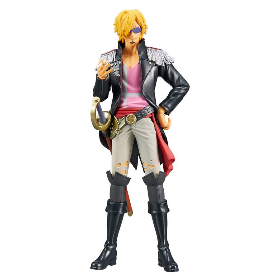 ESTÁTUA BANPRESTO ONE PIECE FILM: RED THE GRANDLINE MEN VOL.4 DXF - SANJI (89506)