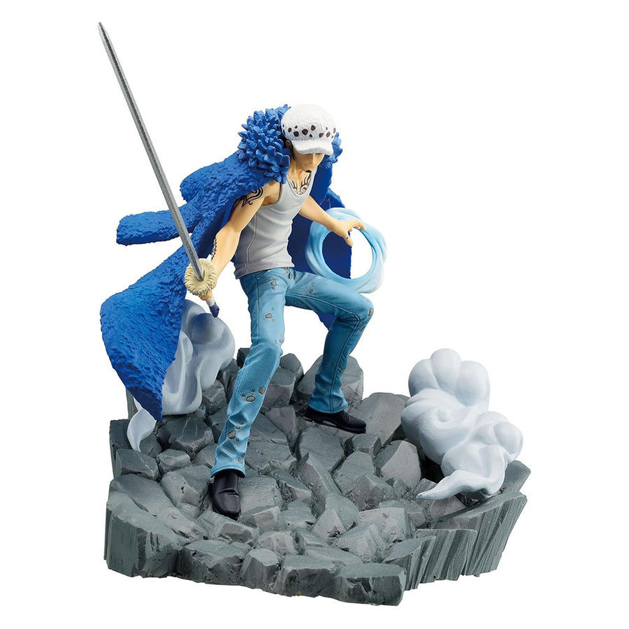 ESTÁTUA BANPRESTO ONE PIECE FILM: SENKOZEKKEI - TRAFALGAR D. LAW (9650)