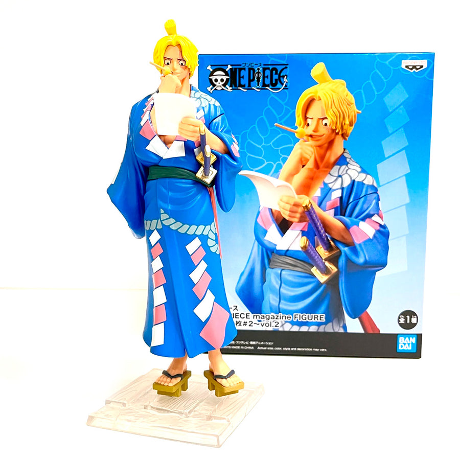 ESTÁTUA BANPRESTO ONE PIECE MAGAZINE VOL.2 - SABO