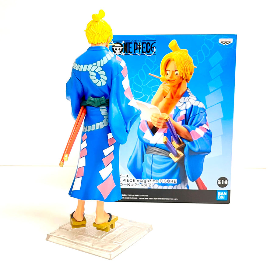 ESTÁTUA BANPRESTO ONE PIECE MAGAZINE VOL.2 - SABO