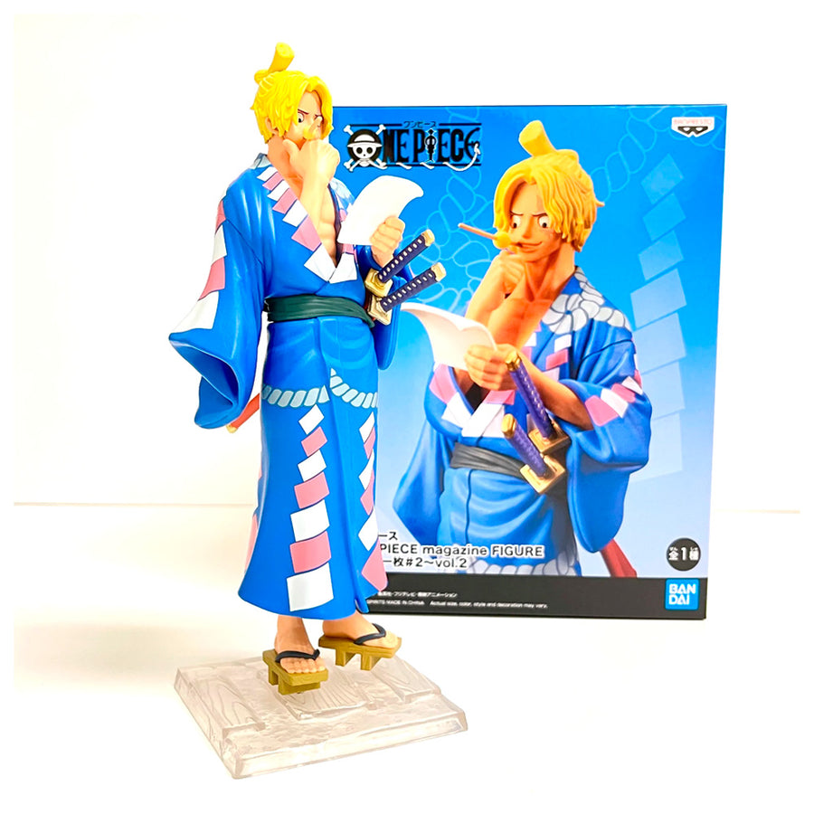 ESTÁTUA BANPRESTO ONE PIECE MAGAZINE VOL.2 - SABO
