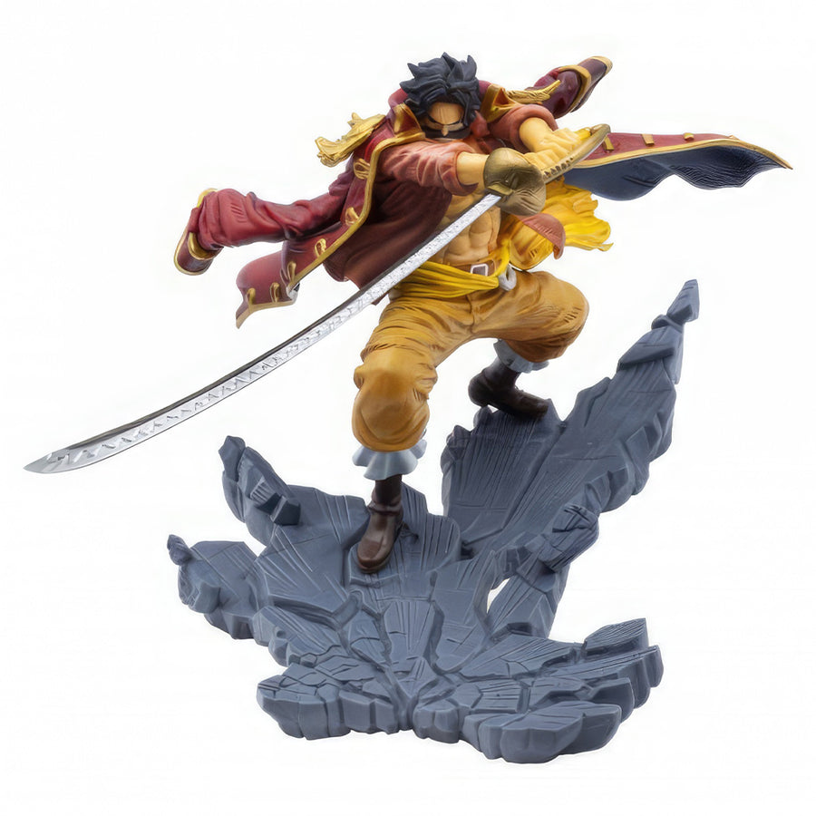 ESTÁTUA BANPRESTO ONE PIECE - MANHOOD GOL D. ROGER