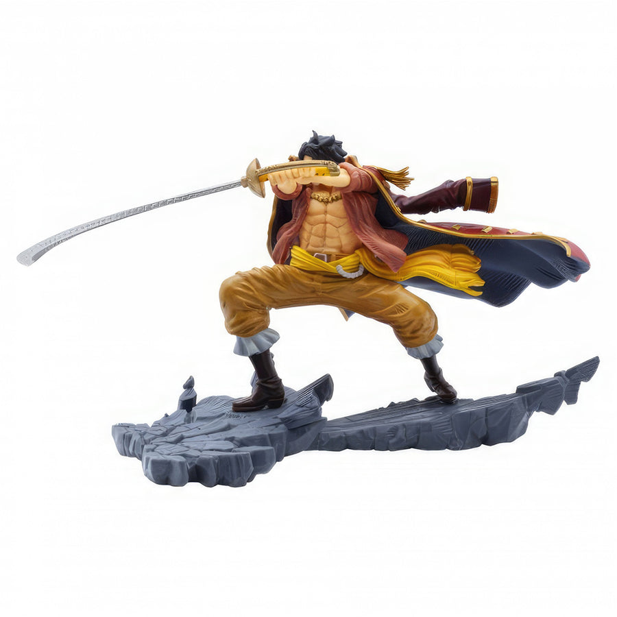 ESTÁTUA BANPRESTO ONE PIECE - MANHOOD GOL D. ROGER