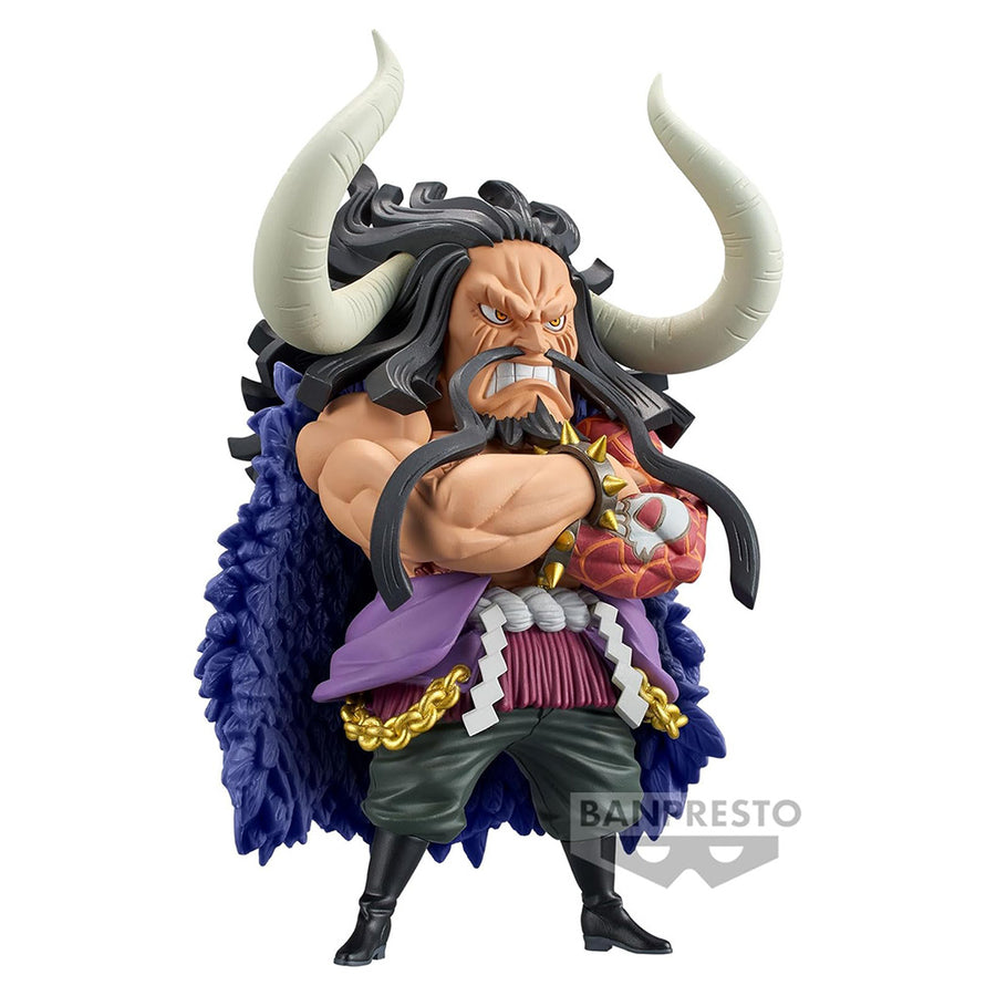 ESTÁTUA BANPRESTO ONE PIECE MEGA WORLD COLLECTABLE - KAIDO OF THE BEASTS (71044)
