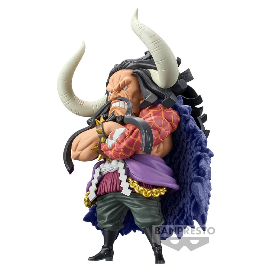 ESTÁTUA BANPRESTO ONE PIECE MEGA WORLD COLLECTABLE - KAIDO OF THE BEASTS (71044)