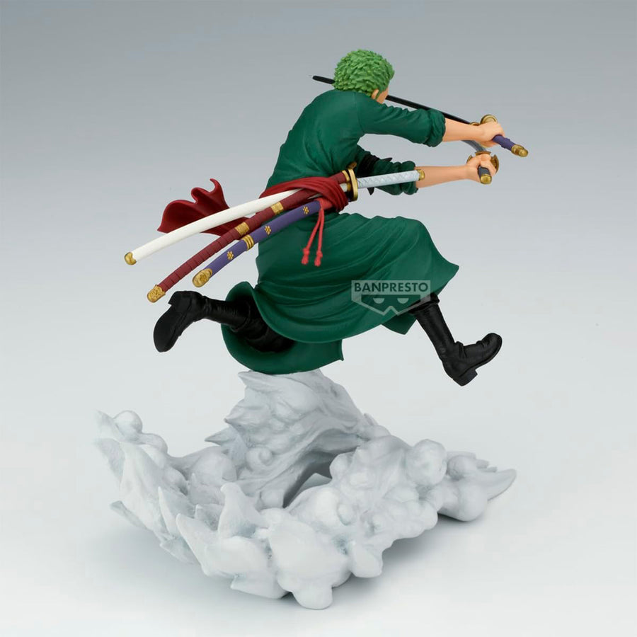 ESTÁTUA BANPRESTO ONE PIECE SENKOUZEKKEI - RORONOA ZORO (2053)
