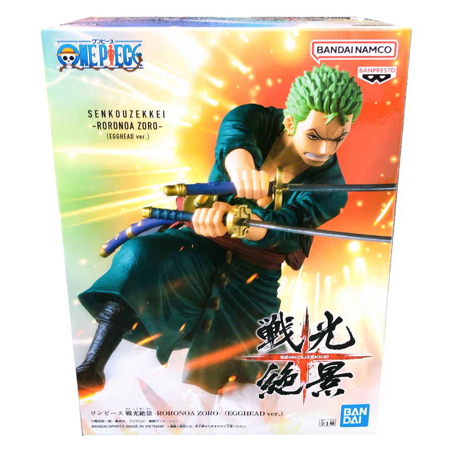 ESTÁTUA BANPRESTO ONE PIECE SENKOUZEKKEI - RORONOA ZORO (2053)