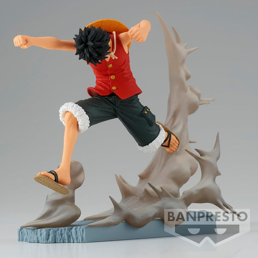 ESTÁTUA BANPRESTO ONE PIECE SENKOZEKKEI - MONKEY D. LUFFY (91126)