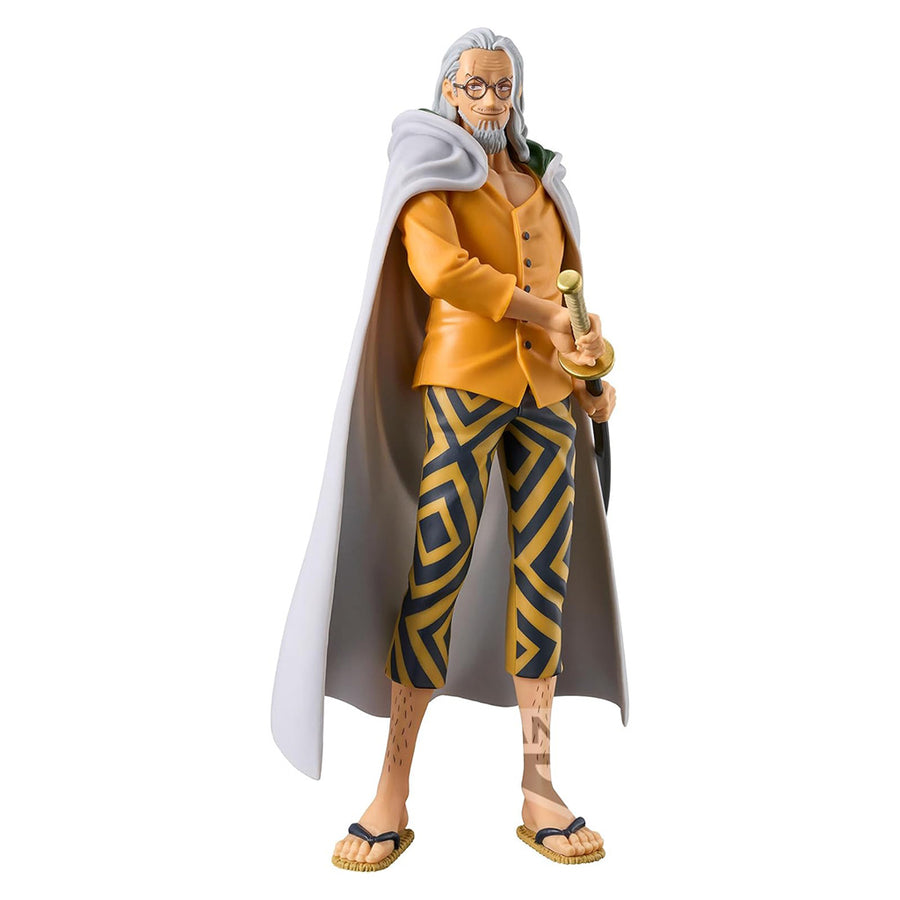 ESTÁTUA BANPRESTO ONE PIECE THE GRANDLINE MEN DXF - SILVERS RAYLEIGH (89901)