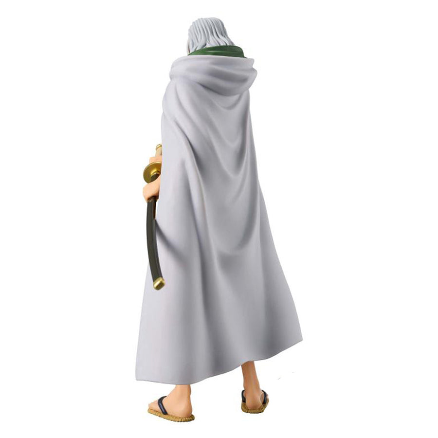 ESTÁTUA BANPRESTO ONE PIECE THE GRANDLINE MEN DXF - SILVERS RAYLEIGH (89901)